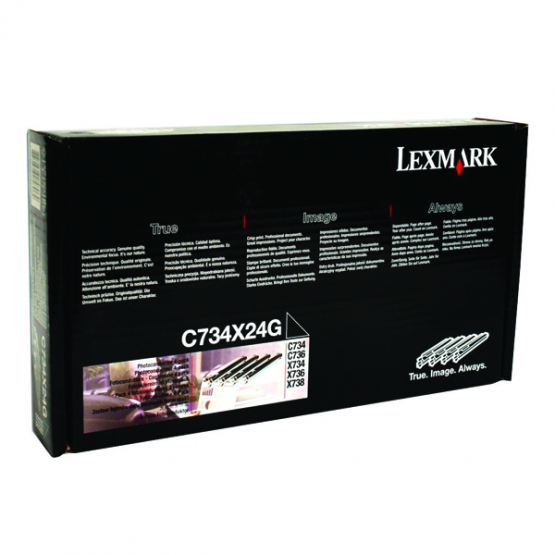 LEXMARK Original Photoconductor Kit (4 Pack) (0C734X24G) 